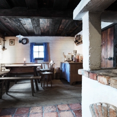 Franz-Xaver-Gruber-Gedächntishaus in Hochburg-Ach, Stube