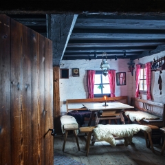Franz-Xaver-Gruber-Gedächntishaus in Hochburg-Ach, Stube