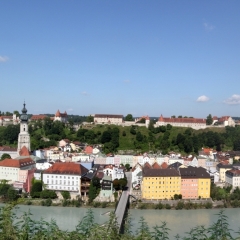 Stadt Burghausen, GFesamtansicht