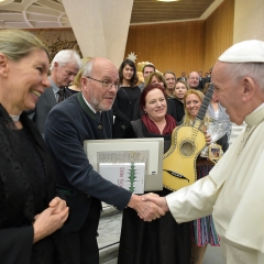 Generalaudienz mit Papst Franziskus