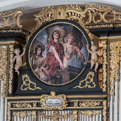 Franz Xaver Gruber-Orgel in der Stadtpfarrkirche Hallein