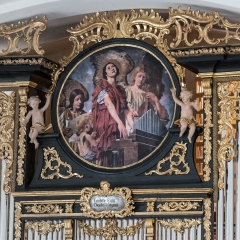 Franz Xaver Gruber-Orgel in der Stadtpfarrkirche Hallein