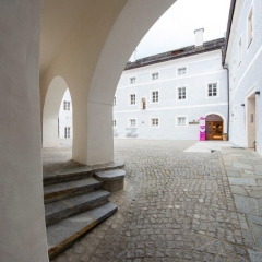 Pfarrhof Mariapfarr, Innenhof