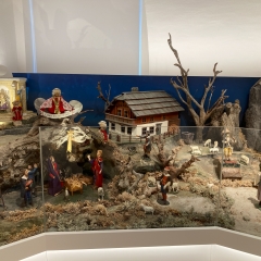 weihnachtskrippe im Museum Mariapfarr