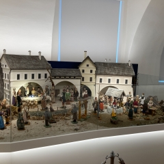 Weihnachtskrippe im Museum Mariapfarr