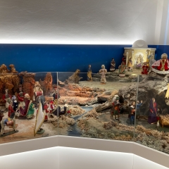 Weihnachtskrippe im Museum Mariapfarr