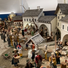 Weihnachtskrippe im Museum Mariapfarr