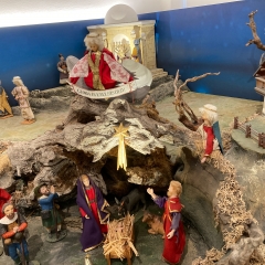 Weihnachtskrippe im Museum Mariapfarr