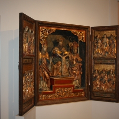 Flügelaltar von Gordian Guckh im Stille-Nacht-Museum Oberndorf