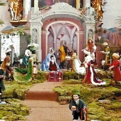 Krippe der Stiftskirche LLaufen