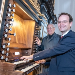 Franz Xaver Gruber-Orgel in der Stadtpfarrkirche Hallein