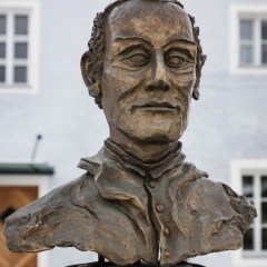 Joseph-Mohr-Büste in Mariapfarr