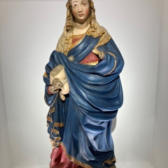 Schöne Madonna von Mariapfarr, gefasst