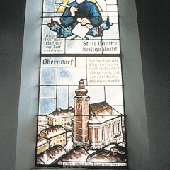 Mohr-Fenster der Stille-Nacht-Kapelle Oberndorf bei Salzburg