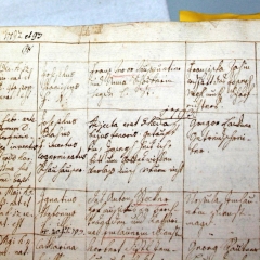 Taufbucheintrag von Joseph Franz Mohr am 11. Dezember 1792