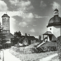 Ansicht der Stille-Nacht-Kapelle aus 1940
