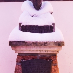 Joseph-Mohr-Büste in Hintersee