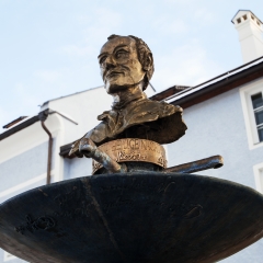 Joseph-Mohr-Büste in Mariapfarr