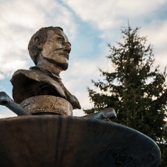 Joseph-Mohr-Büste in Mariapfarr