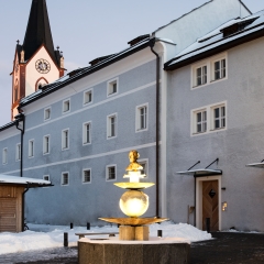 Stille-Nacht-Brunnen Mariapfarr