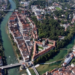 Ansicht der Alstadt von Steyr