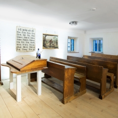Stille-Nacht-Museum Arnsdorf, historische Schulklasse