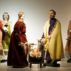Krippe Arnsdorf: Präsentation im Stille Nacht Museum
