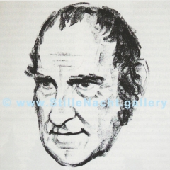 Portrait Franz Xaver Grubers von Hans Baier