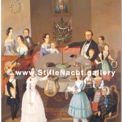 Christbaum der Familie Rapolter in Ried im Innkreis