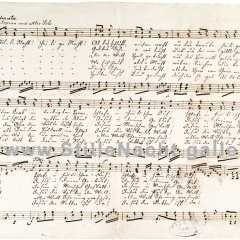 Autograph VII von Franz Xaver Gruber