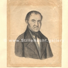 Selbstportrait von Franz Xaver Gruber