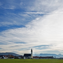 Blick auf Arnsdorf